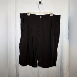 G184. Mens Lululemon Flat Front Stretch Chino Short in Black - Size 38